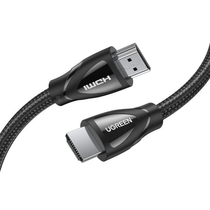UGREEN HDMI 2.1 Male to Male Cable 5M (8K@60Hz | 4K@120Hz) – Black - Image 3