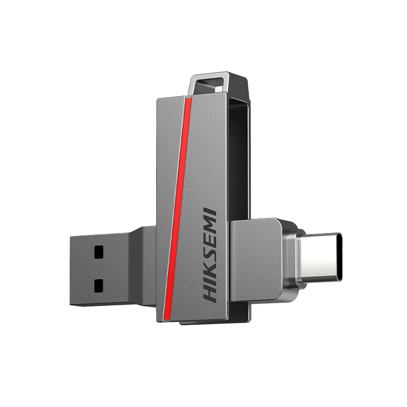 HS-USB-E307C-64G_wr_-2.jpg HIKSEMI Dual Slim 64GB USB3.2 Flash Drive - Image 1