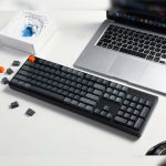 Keychron K10 QMK Full-size RGB Wireless Custom Mechanical Keyboard V.2 (Super RED Switch) – Black - Image 4