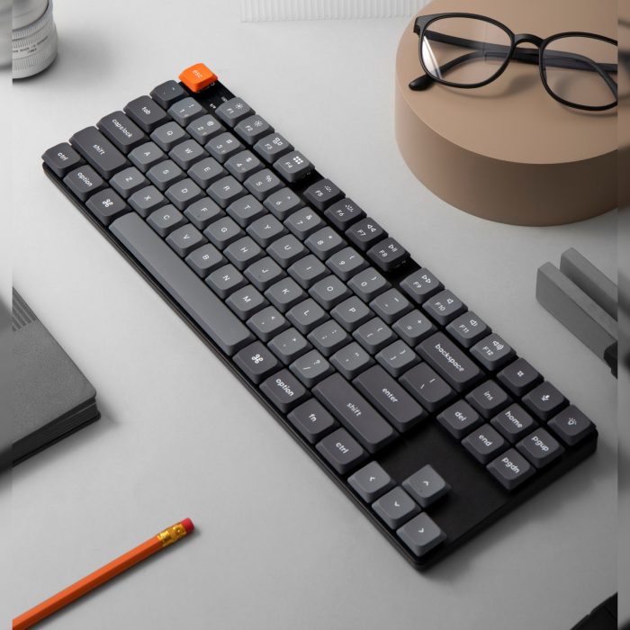 Keychron K1 Max QMK/VIA 80% Wireless Custom Mechanical Keyboard | RED Switches - Image 3