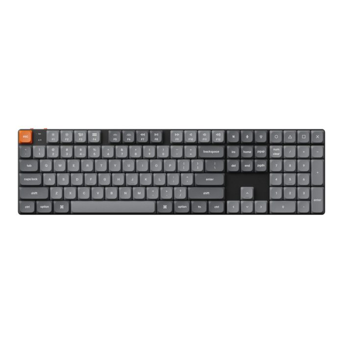 Keychron K5 Max QMK/VIA Full-sized Wireless Custom Mechanical Keyboard | RED Switches - Image 2