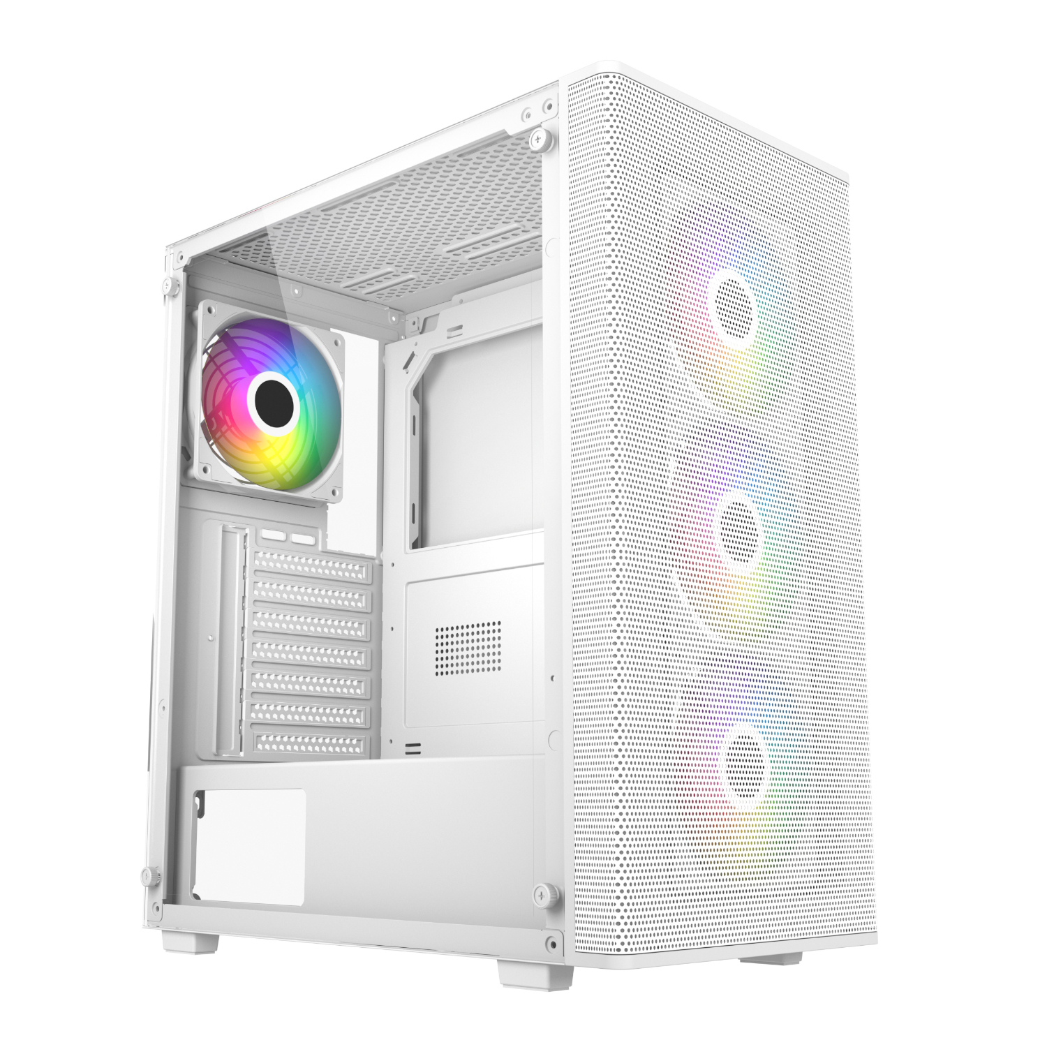 M220-WA_FSP-M220-ATX-RGB-Gaming-Chassis-White_wr_01.jpg FSP M220 ATX Mid Tower Gaming Chassis - White - Image 1