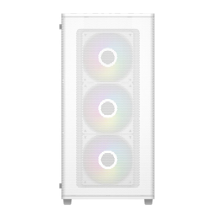 FSP M220 ATX Mid Tower Gaming Chassis - White - Image 2