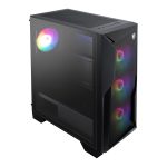 MSI MAG FORGE 130A Airflow ATX Gaming Chassis - Black - Image 3