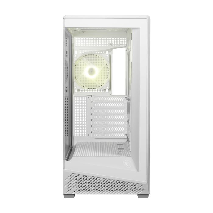 MSI MAG PANO 130R PZ ATX Gaming Chassis - White - Image 2