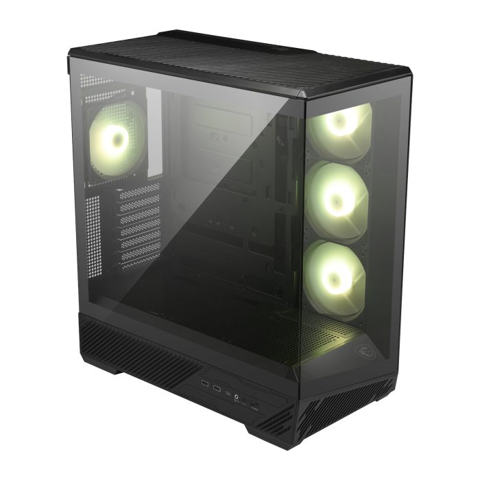 MSI MAG PANO 130R PZ ATX Gaming Chassis - Black - Image 4