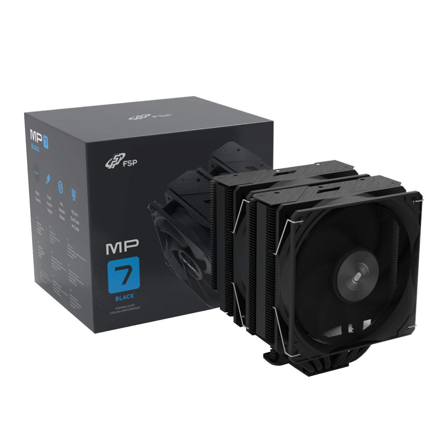 MP7-B_FSP-MP7-B-120mm-PWM-CPU-Air-Cooler-Black_wr_01a.jpg FSP MP7-B 120mm PWM CPU Air Cooler - Black - Image 1