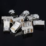 UGREEN NW111 RJ45 Cat6 Ethernet Network Head 100 Pack - Silver/Transparent - Image 5