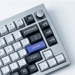 Keychron Double Shot KSA PBT Keycap Set - Dark Grey/White Smoke - Image 2