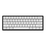 Keychron Double Shot PBT OSA Full Keycap Set - Black/White - Image 5