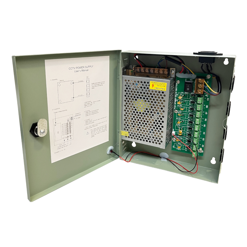 PCS-100-9M_wr_01a.jpg PD Power 9CH PSU 12V 8.3A PTC - Image 1