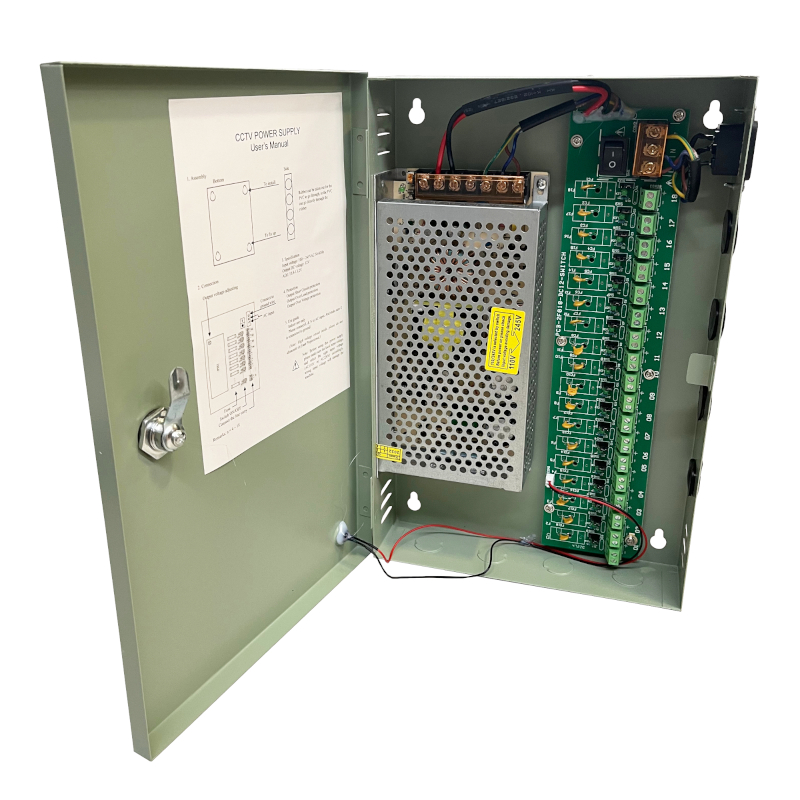PCS-180-18M_wr_01a.jpg PD Power 18CH PSU 12V 15A PTC - Image 1