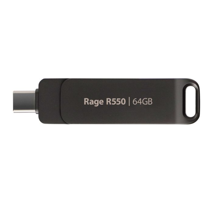 Patriot Rage R550 64GB USB3.2 Swing Type A to Type-C Flash Drive - Image 2