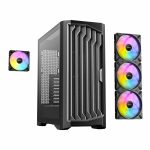 Antec Performance FT1 E-ATX |ATX |M-ATX | ITX ARGB Full-Tower Gaming Chassis - Black - Image 19
