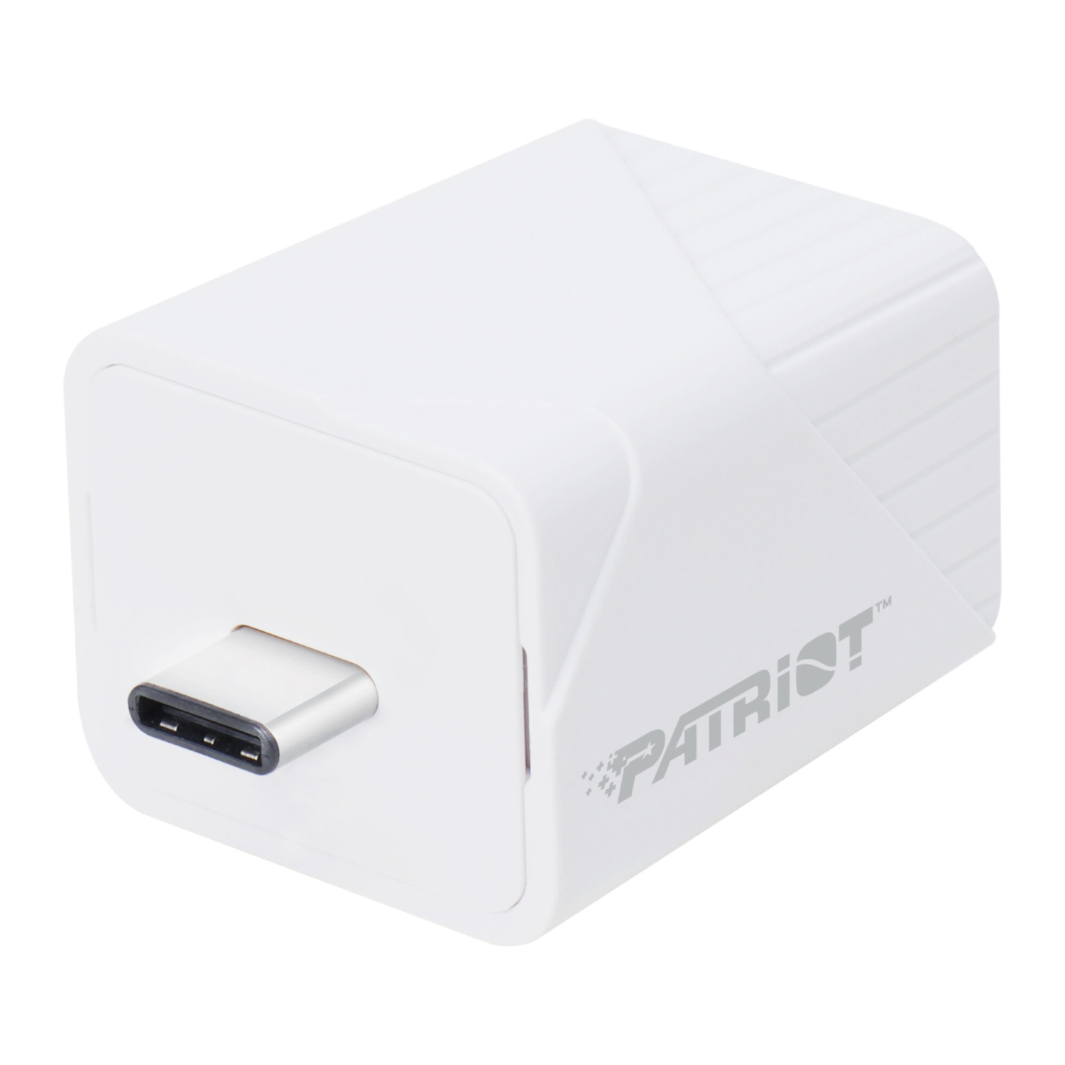 PI128GCUW30C_Patriot-iLuxe-Cube-128GB-Type-C-Smart-Backup-Solution-–-White_wr_01a.jpg Patriot iLuxe Cube 128GB Type-C Smart Backup Solution - White - Image 1