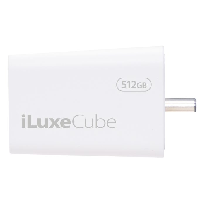 Patriot iLuxe Cube 512GB Type-C Smart Backup Solution - White - Image 4