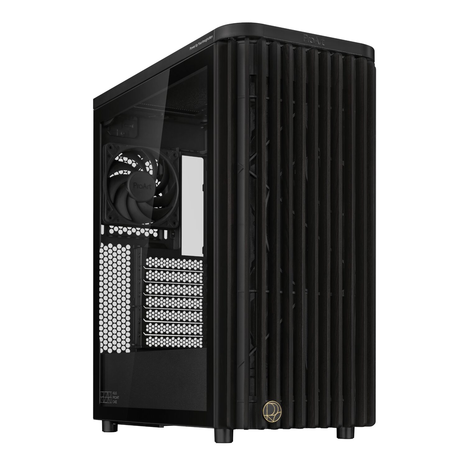 PROARTPA401WOODEDITION-WR-01.jpg ASUS ProArt PA401 Wood Edition ATX Chassis - Black - Image 1