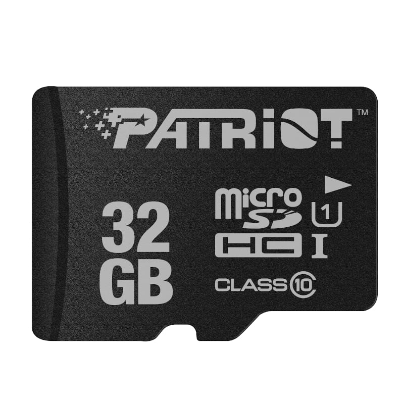 PSF32GMDC10_wr_01.jpg Patriot LX CL10 32GB Micro SDHC Card - Image 1