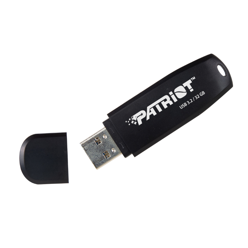 PSF32GXRB3U_wr_01.jpg Patriot Xporter Core 32GB USB3.2 Flash Drive - Black - Image 1