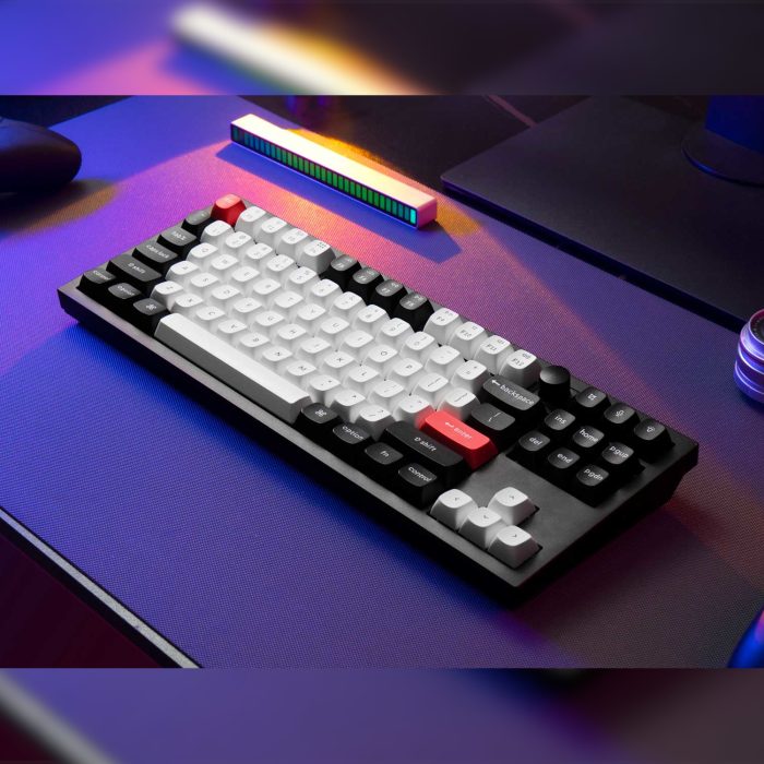 Keychron Q3 HE QMK 80% Wireless Custom Mechanical Keyboard (Nebula Switch) – Carbon Black - Image 3