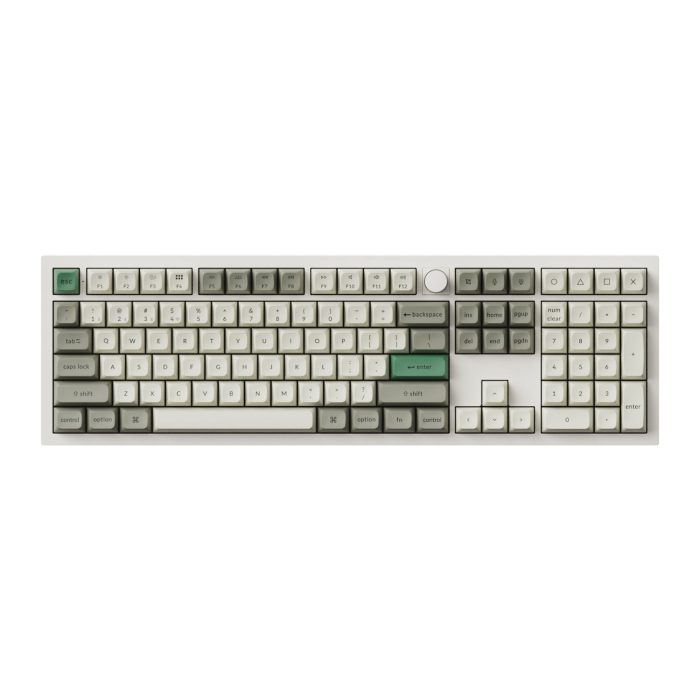 Keychron Q6 Max QMK/VIA Wireless Custom Mechanical Keyboard KSA Gateron Red Jupiter Switches - Shell White - Image 2