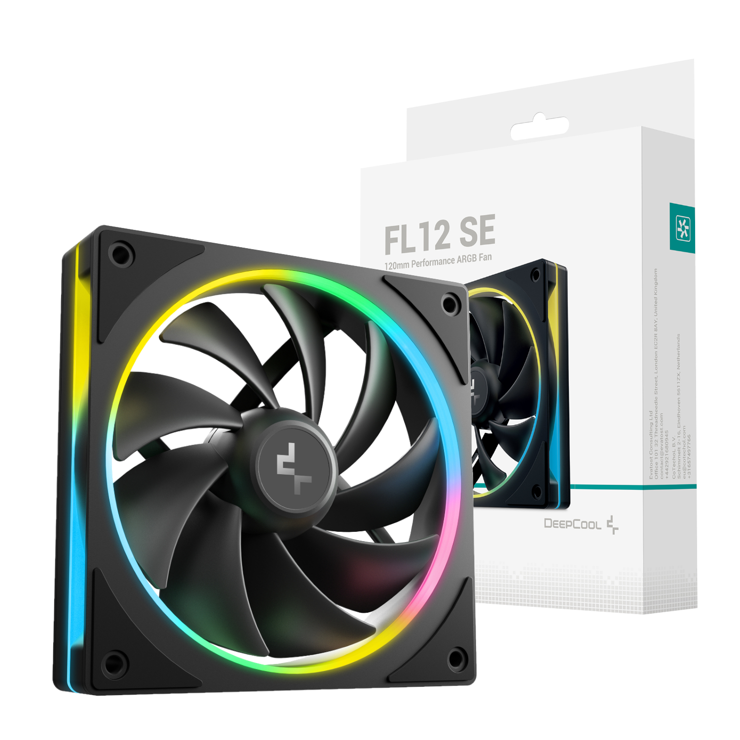 R-FL12SE-BKAPN1-G_DeepCool-FL12-SE-120mm-ARGB-PWM-Fan-Black_wr_01.jpg DeepCool FL12 SE 120mm ARGB PWM Fan - Black - Image 1