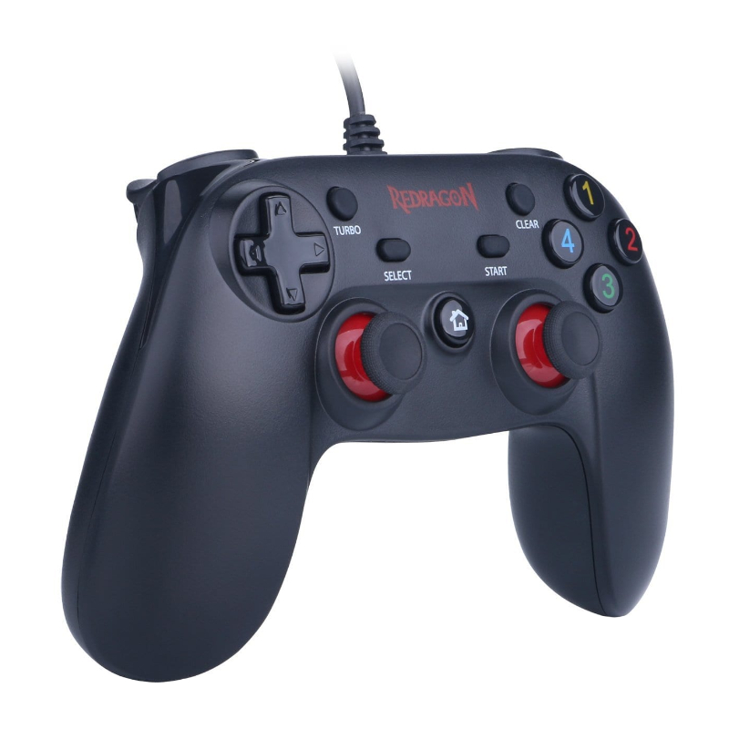 RD-G807_wr_01a.jpg REDRAGON SATURN Wired X/D-input(Digital/Analog) PC Controller Black - Image 1