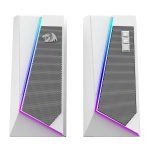 Redragon GS20W ANVIL 3W 2.0 RGB Stereo Desktop PC Speakers - White - Image 2