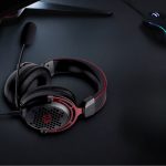 REDRAGON Over-Ear DIOMEDES Honeycomb 3.5mm AUX Gaming Headset - Black - Image 6