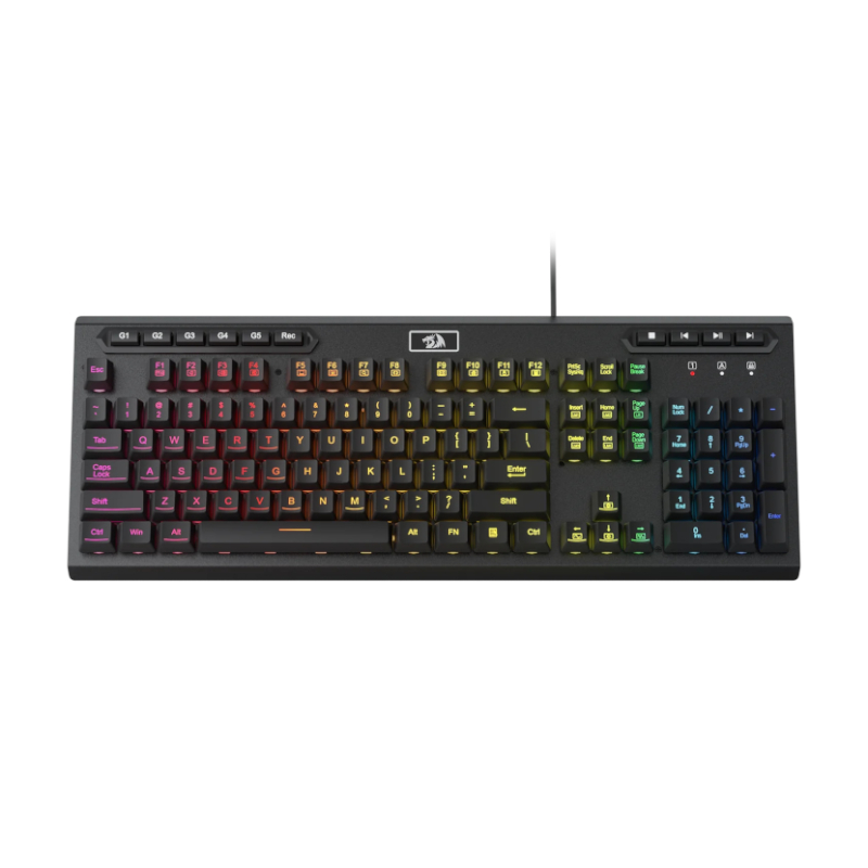 RD-K513-RGB_wr_01.jpg REDRAGON ADITYA Membrane Keyboard - Black - Image 1