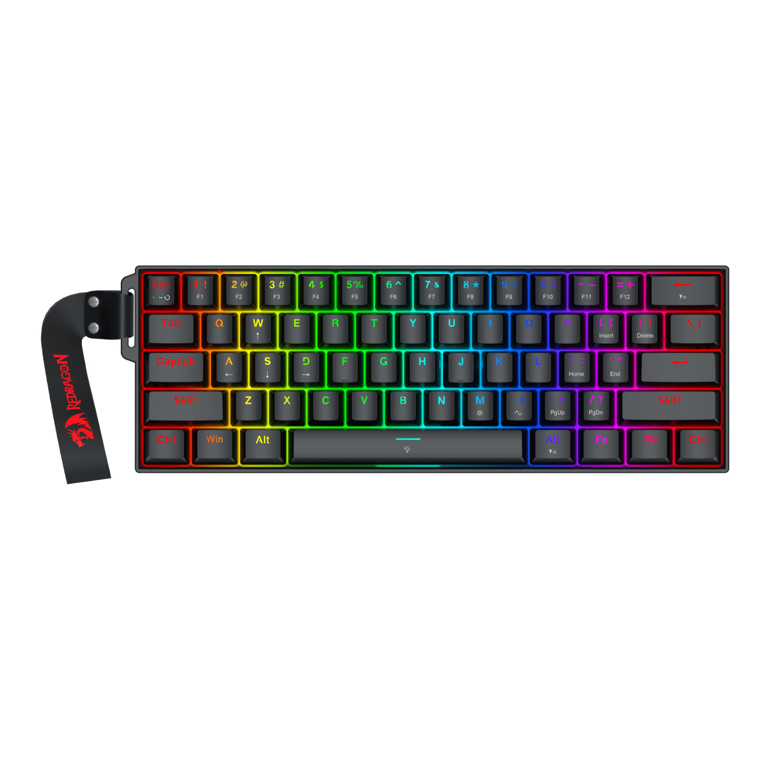 RD-K617RGB-MP_Redragon-FIZZ-Magnetic-Plus-60-RGB-Gaming-Keyboard-Black_wr_01a.jpg Redragon FIZZ Magnetic Plus 60% RGB Gaming Keyboard - Black - Image 1
