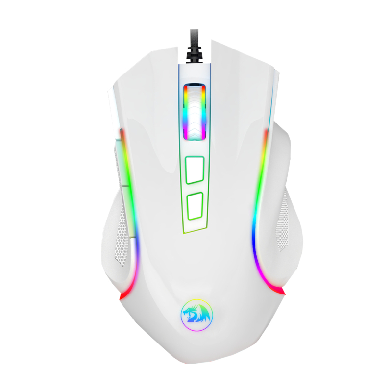 RD-M607W_wr_01.jpg REDRAGON GRIFFIN 7200DPI Gaming Mouse - White - Image 1