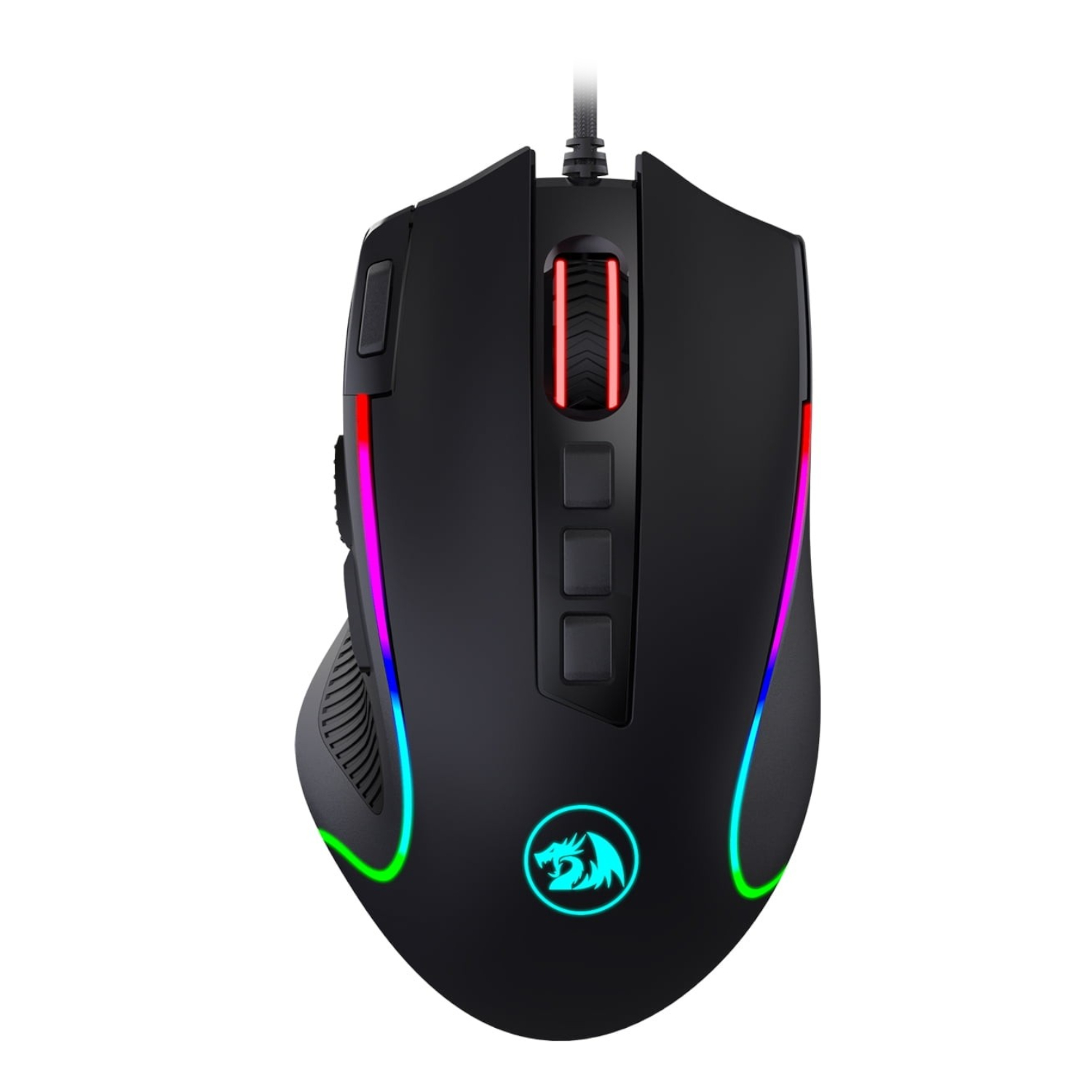 RD-M612-RGB_Redragon-PREDATOR-4000DPI-RGB-Ergo-Gaming-Mouse-–-Black_wr_01a.jpg REDRAGON PREDATOR 4000DPI RGB Ergo Gaming Mouse - Black - Image 1