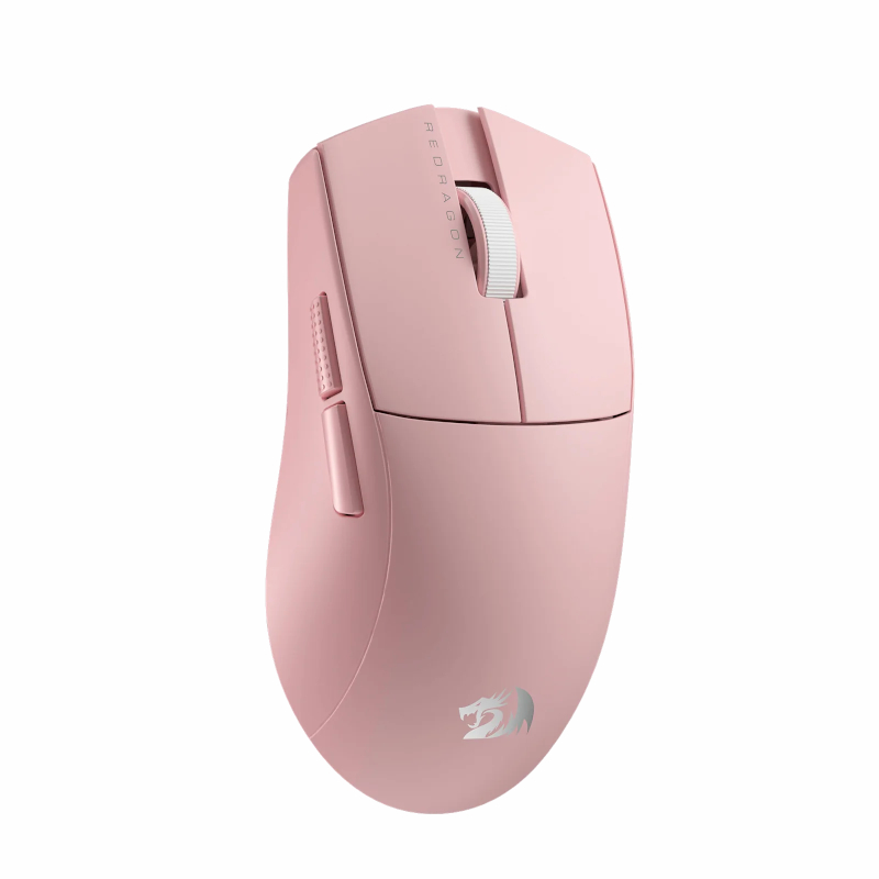 RD-M916P-PRO-1K_wr_01.jpeg REDRAGON M916 PRO 1K 3-Mode Wireless Gaming Mouse - Pink - Image 1