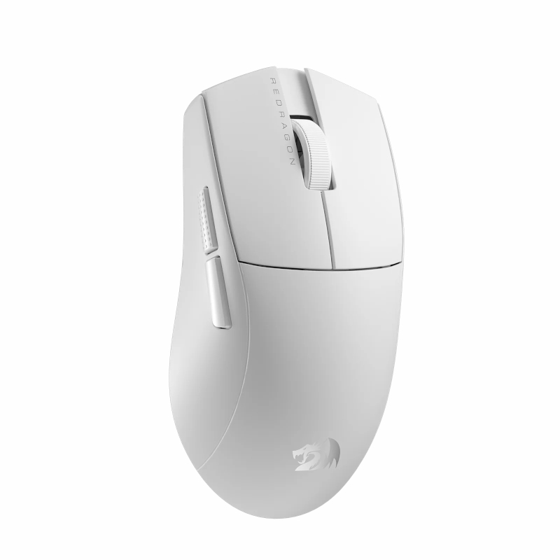 RD-M916W-PRO-1K_wr_01.jpeg Redragon M916 PRO 1K 3-Mode Wireless Gaming Mouse – White - Image 1