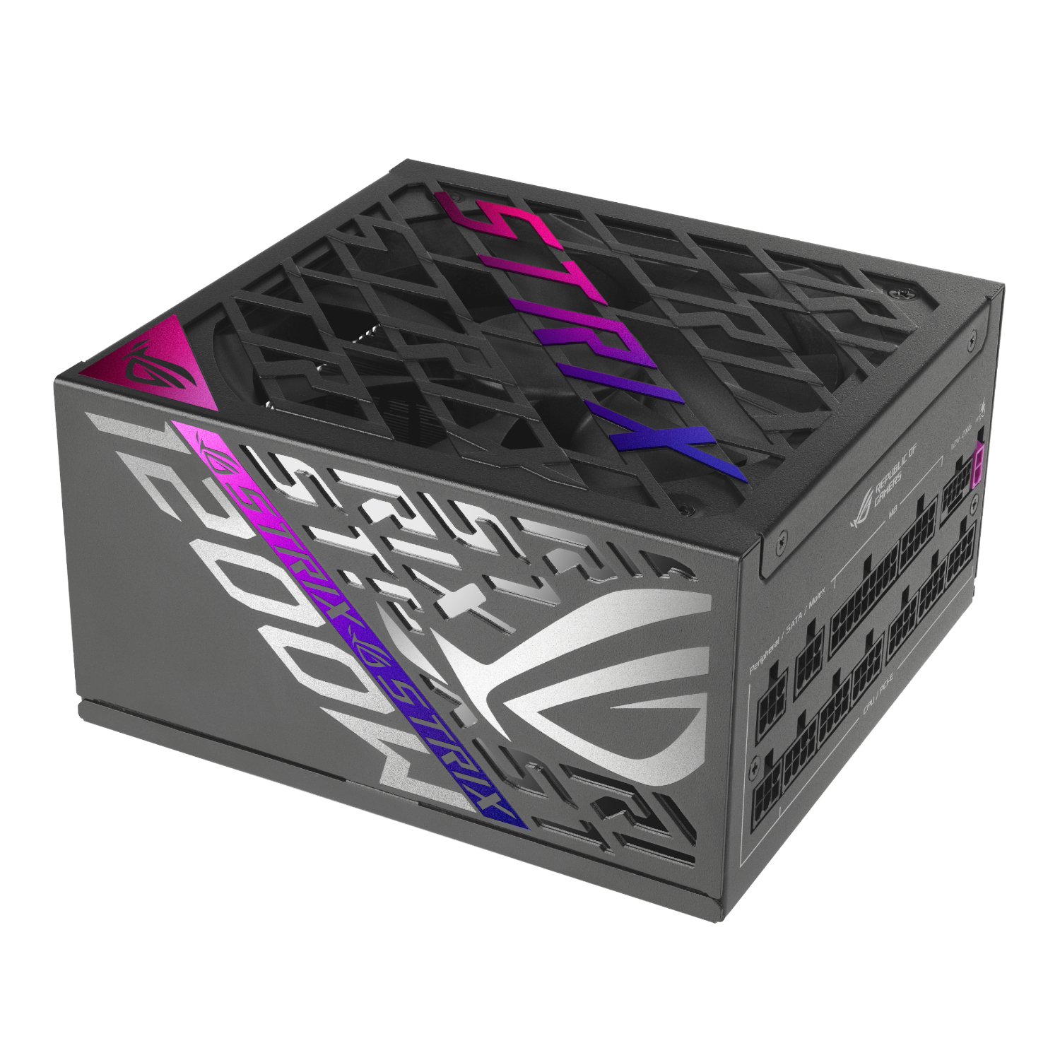 ROG-STRIX-1200P-GAMING_Asus-ROG-Strix-1200W-Platinum-ATX-Power-Supply_wr_01a.jpg Asus ROG Strix 1200W 80 PLUS Platinum ATX Modular Power Supply - Image 1