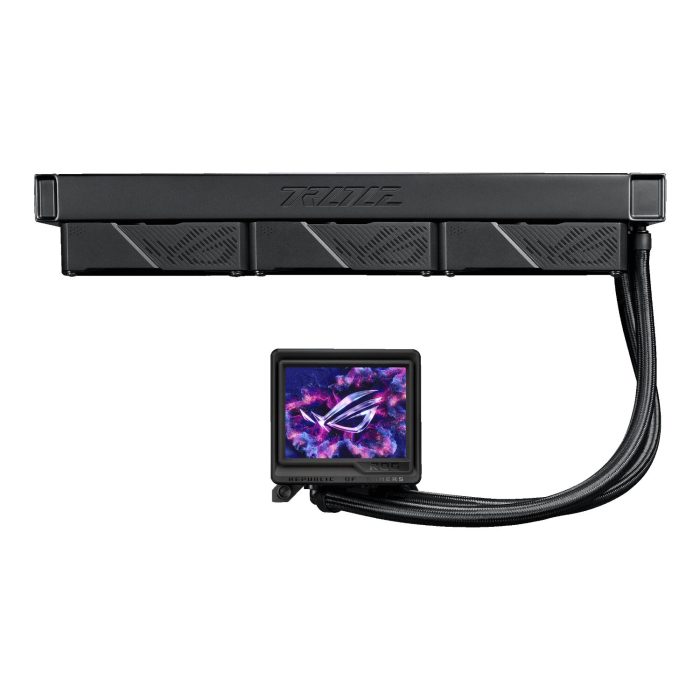 Asus ROG Ryujin III ARGB AIO Liquid Cooler - 3.5" LCD Display - Image 4