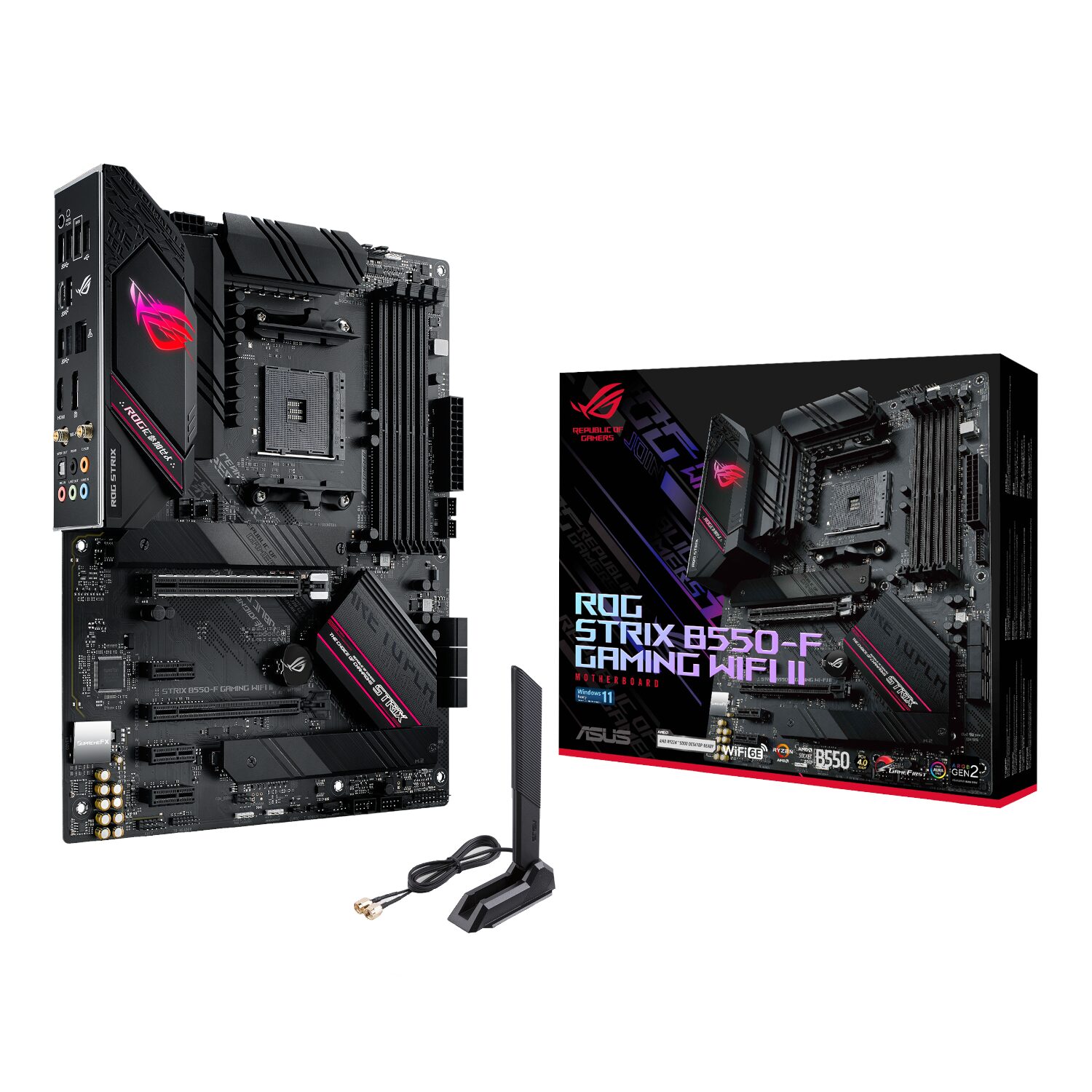 ROGSTRIXB550-FGAMINGWIFII-WR-01.jpg Asus ROG Strix B550-F Gaming WiFi Motherboard - AMD AM4 - Image 1