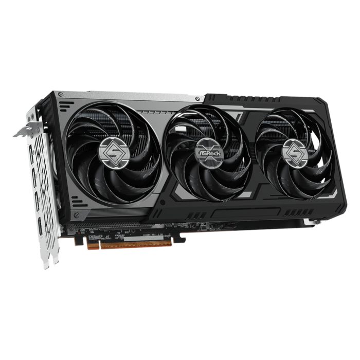 ASRock Radeon RX9070 XT Steel Legend Dark 16GB Graphics Card - Image 3