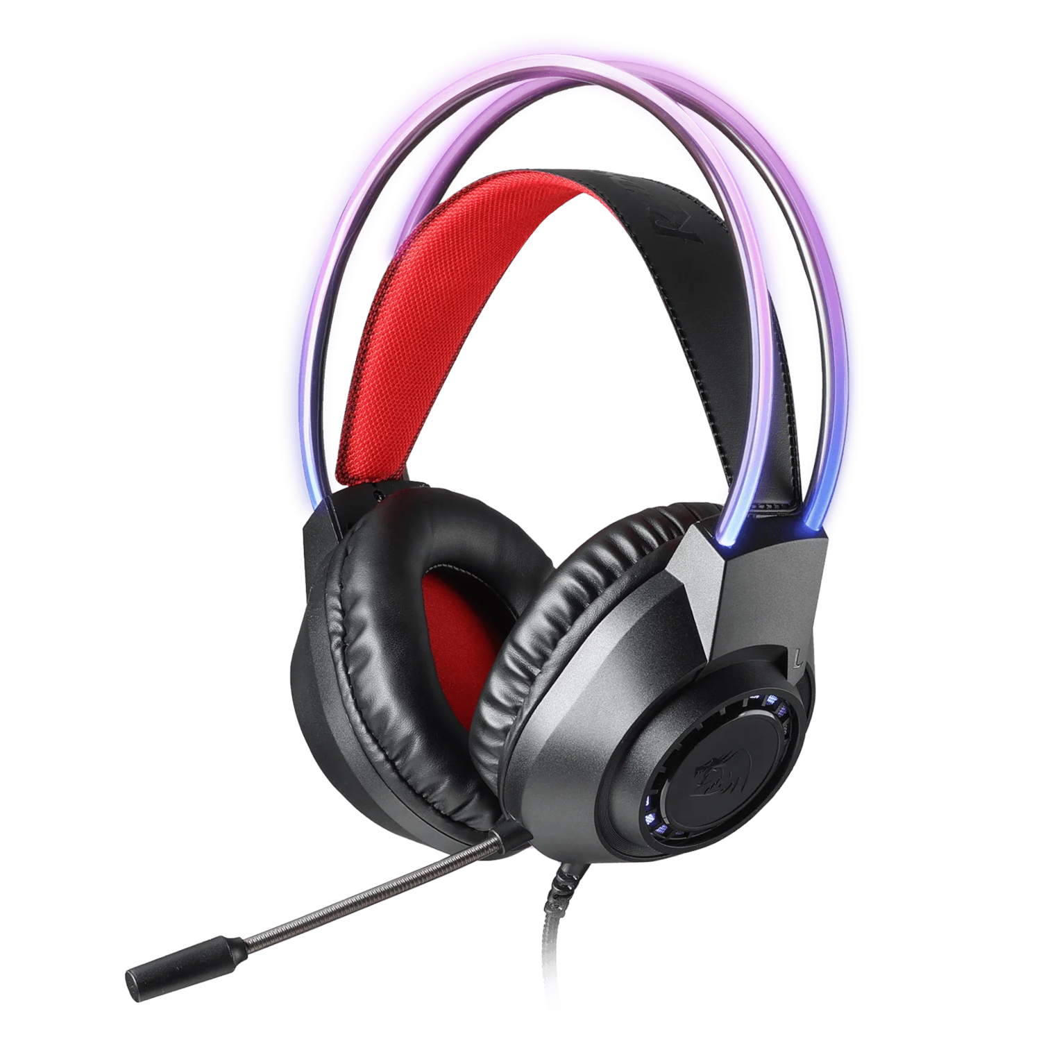 Redragon-SCREAM-H231-Wired-Gaming-Headset-wr-01-1.jpg Redragon SCREAM Over-Ear RGB Gaming Headset - Black - Image 1