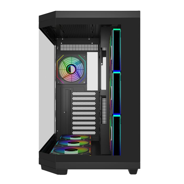FSP U580 ARGB ATX Ultra Tower Gaming Chassis - Black - Image 2