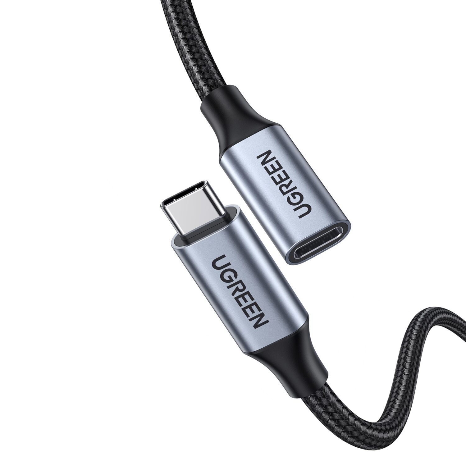 US372-30205-wr-01.jpg UGREEN Type-C 3.1 Gen2 Extension Cable – 10Gbps, PD 100W (1m) - Image 1