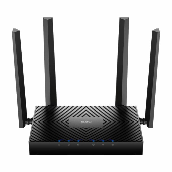 Cudy AX3000 5-Port Gigabit Dual-Band Wi-Fi 6 Mesh Router – Black - Image 3