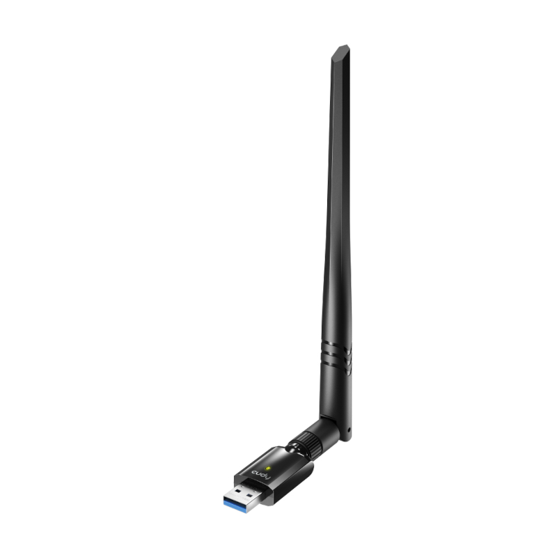 WU1400_wr_01.jpg Cudy 1300Mbps High Gain WiFi USB3.0 Adapter with High Gain Antenna - Image 1