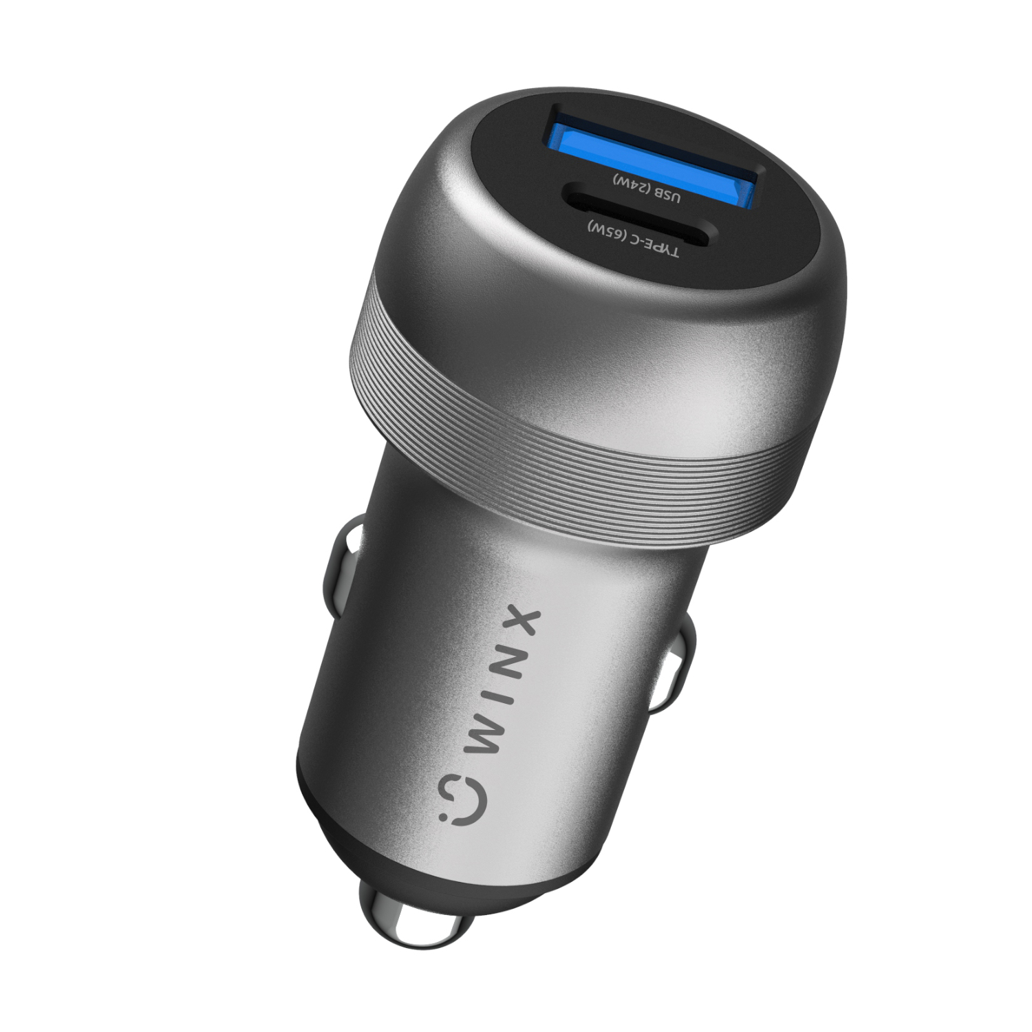 WX-CC102_WINX-POWER-Fast-89W-Car-Charger-Silver_wr_01a.jpg WINX POWER Fast 89W Car Charger - Image 1
