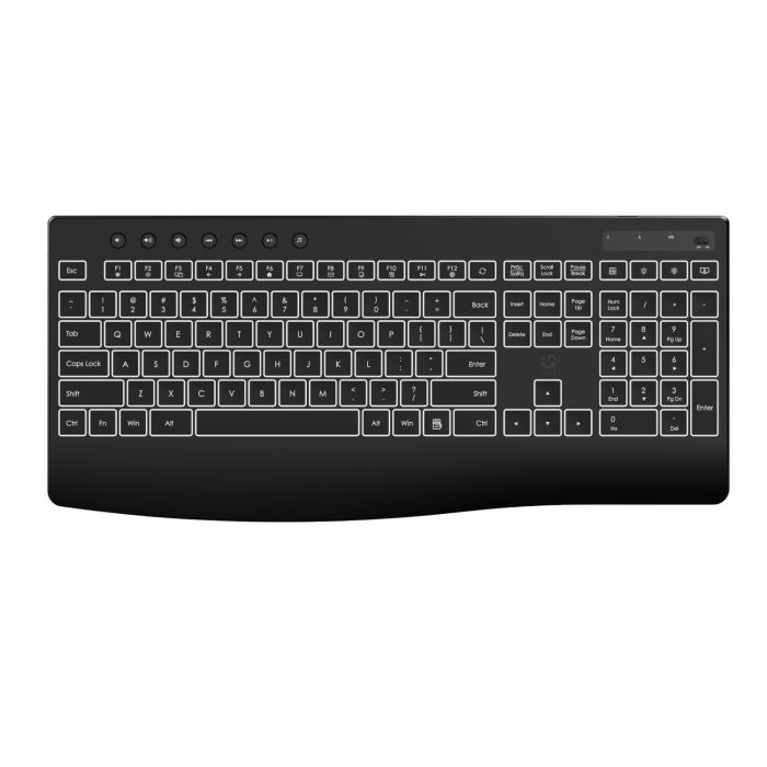WINX DO Business Backlit Wired Keyboard and Mouse Combo - Image 3