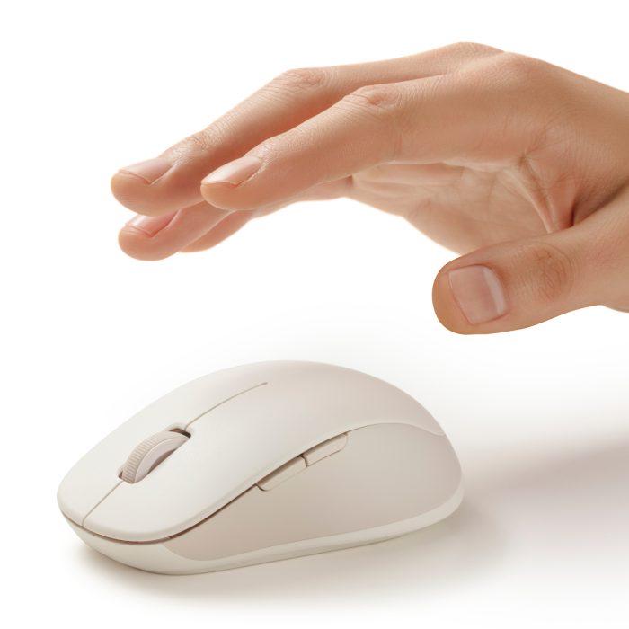 Xiaomi Dual-mode Wireless Silent Mouse 2 - White - Image 5