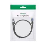 UGREEN Cat8 Nylon Braided Ethernet Cable - 40Gbps with Modular Plugs - 3m - Image 5