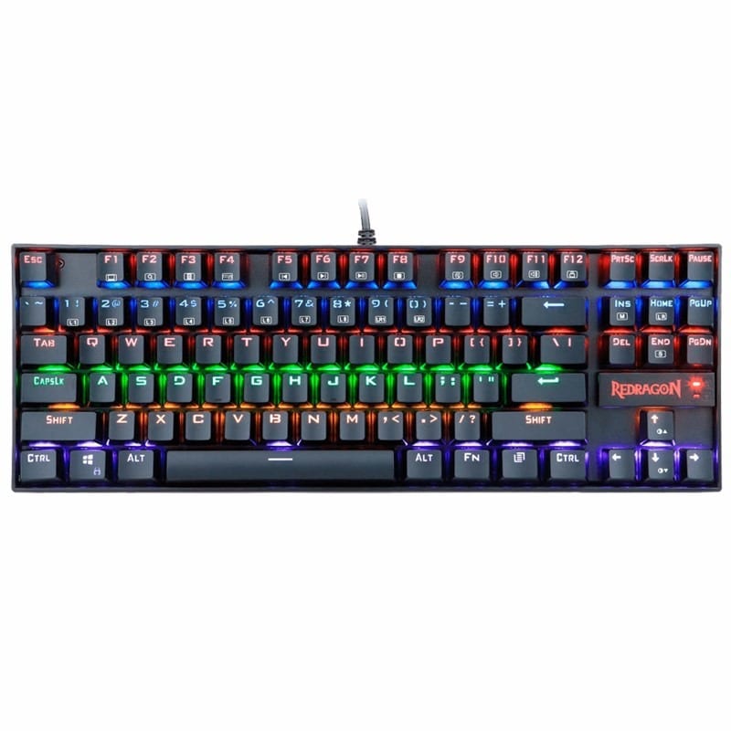 teclado-mecanico-redragon-kumara-k552-led-rgb-negro-espanol-D_NQ_NP_443325-MLA25430111724_032017-F.jpg REDRAGON KUMARA RGB MECHANICAL Gaming Keyboard - Black - Image 1
