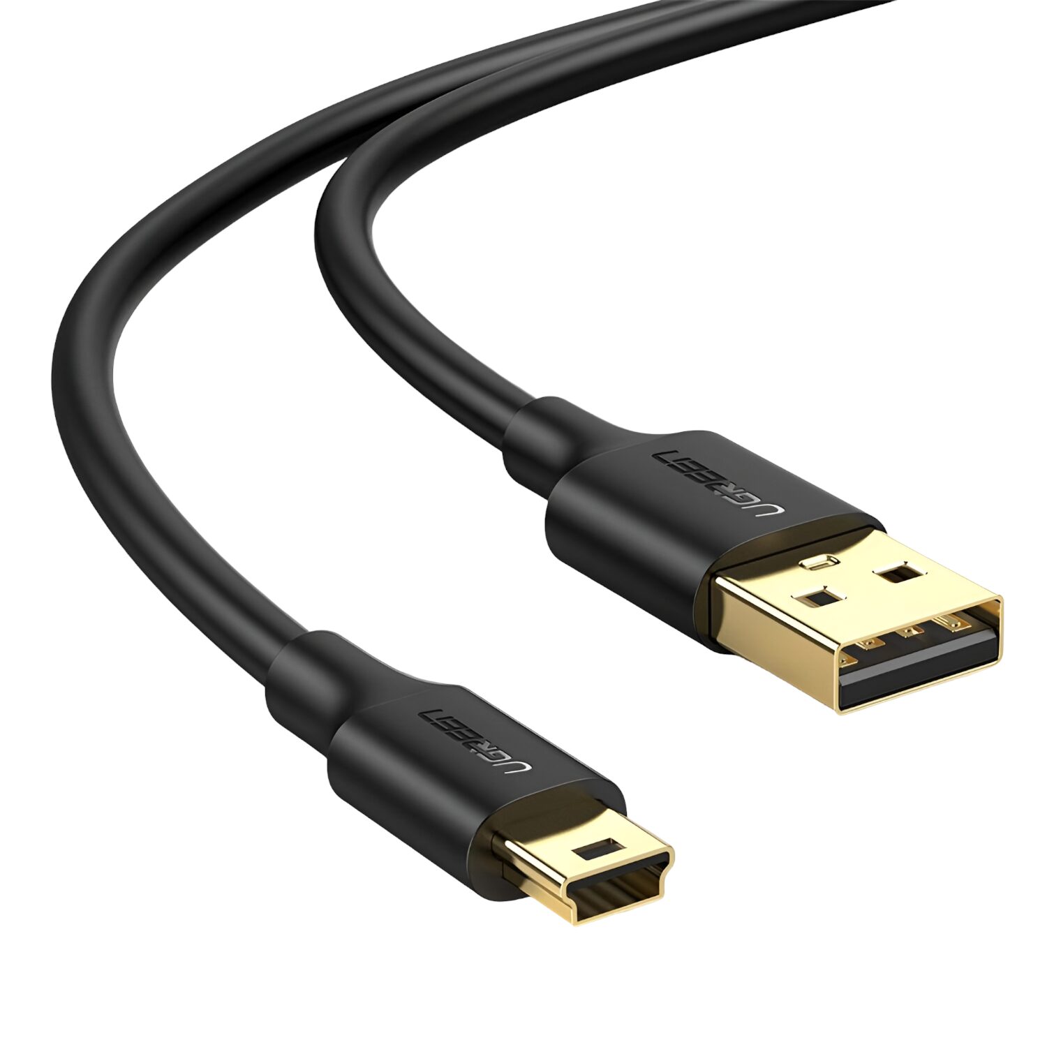 us132-wr-01.jpg UGREEN US132 USB to Mini USB 2.0, 450Mbps SuperSpeed Cable - 2m - Image 1